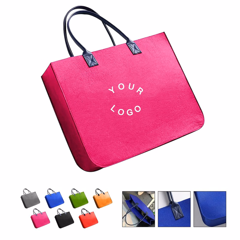 Custom Felt Purse with Logo