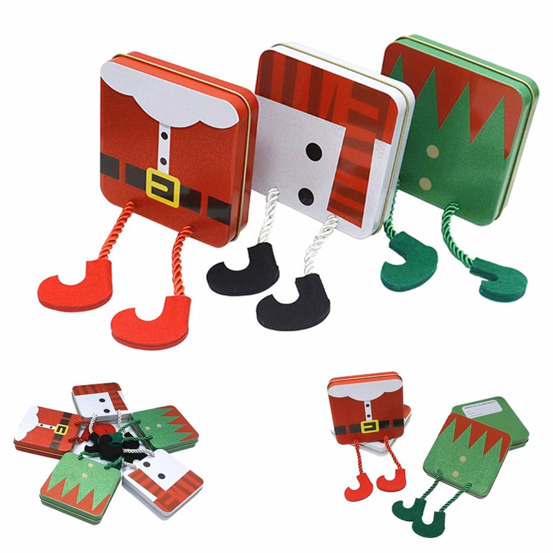 Christmas Tinplate Candy Box