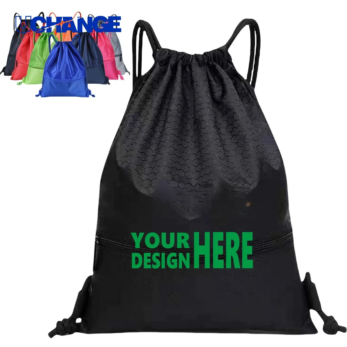 Waterproof Gym Drawstring Oxford Bag 1