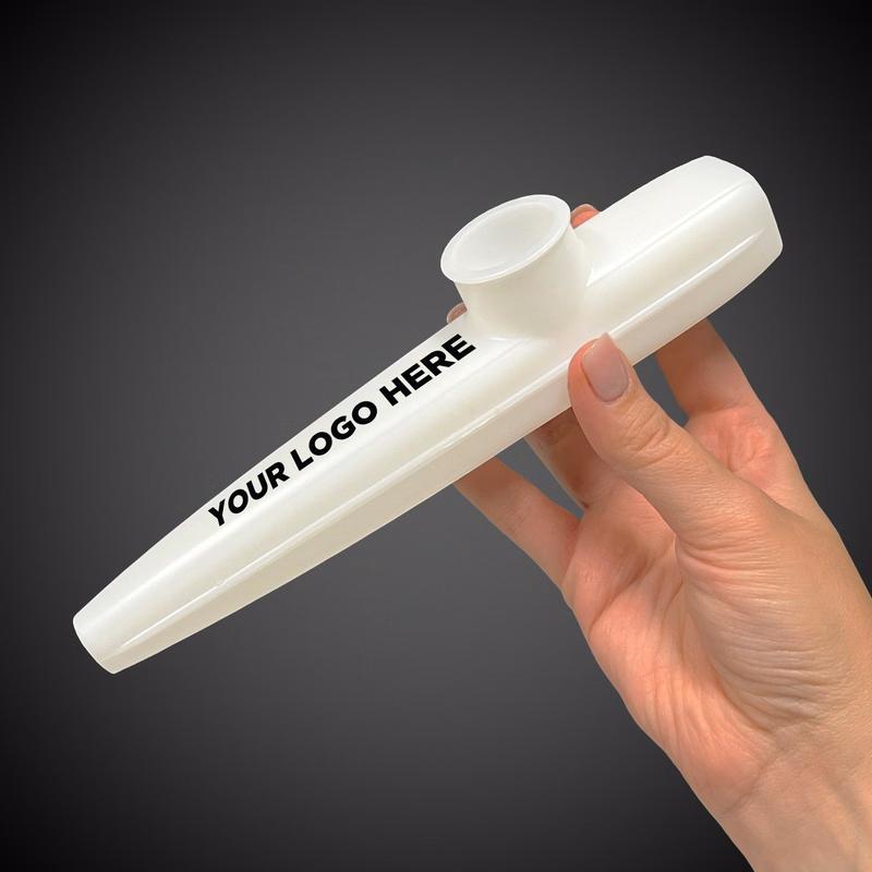 8" White Kazoo