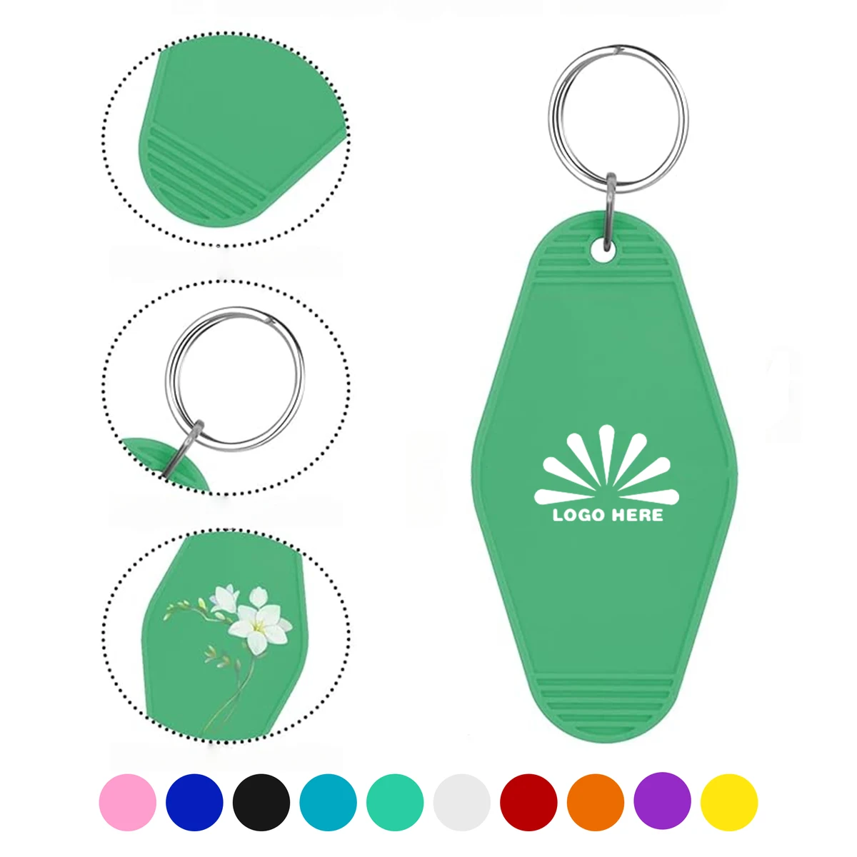 Luggage Tag Hotel Keychain 1