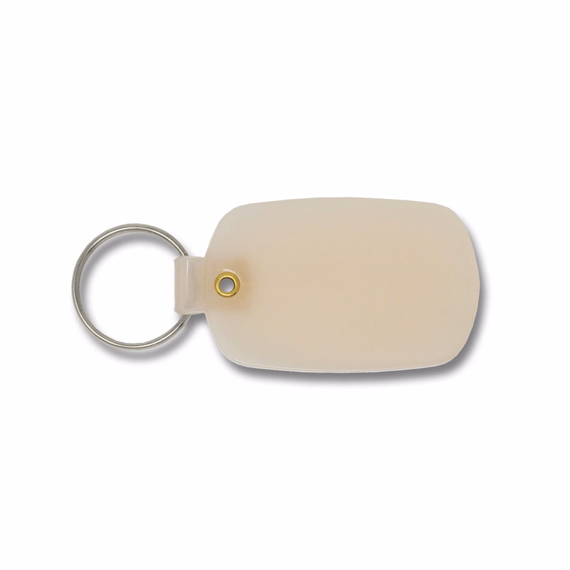 Glowing Oval Key Tag