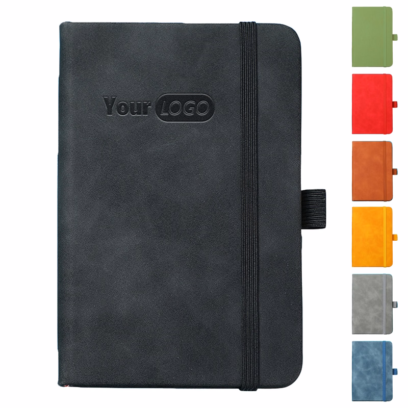 PU Leather Hardcover Notebook With Elastic Band