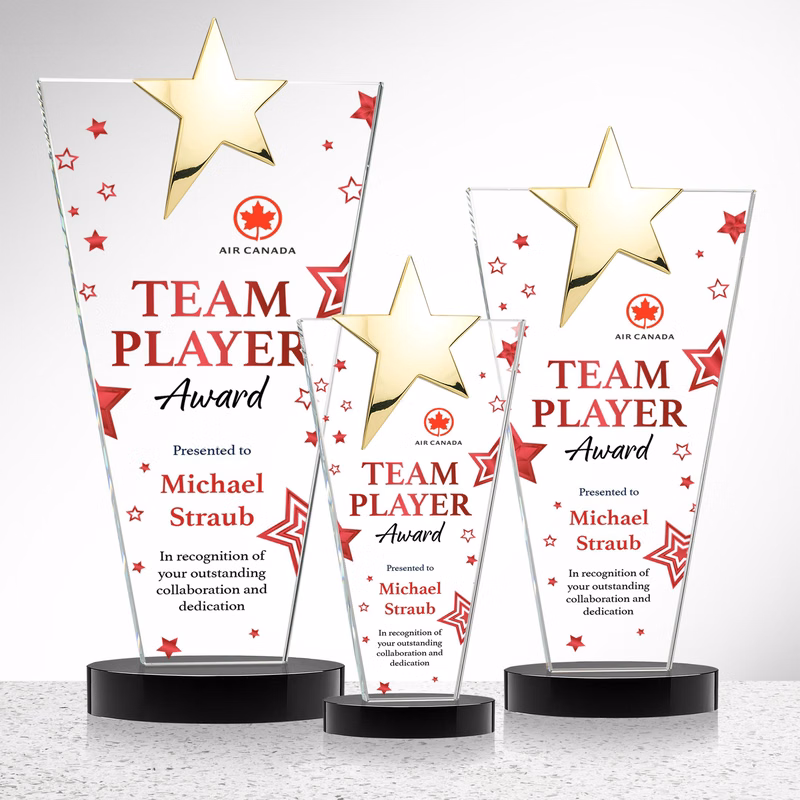 Mantella Gold Star VividPrint™ Award - Black