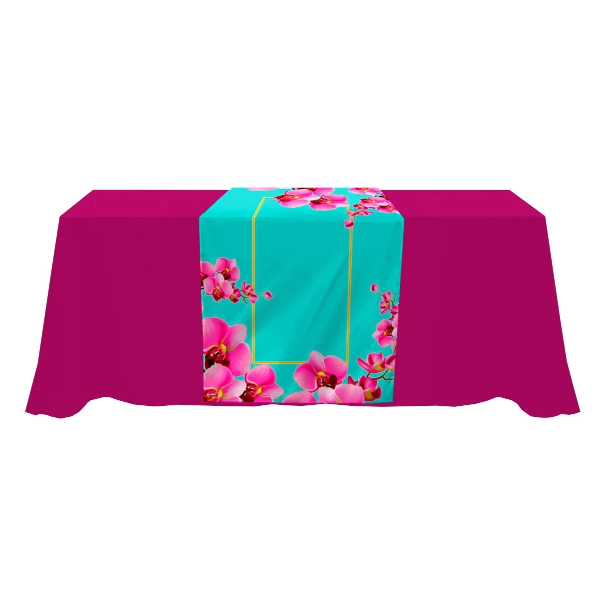 30" x 84" Custom Table Banners - Digital 1