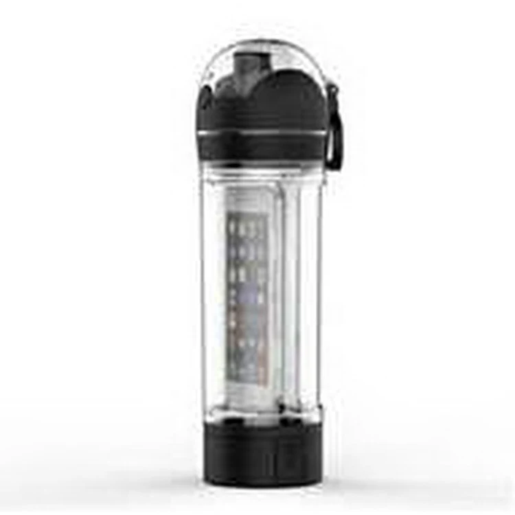 16oz Plastic Sport Phone Holder Water Bottle 1