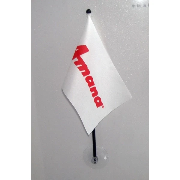 Hand held Flag with suction cup 1