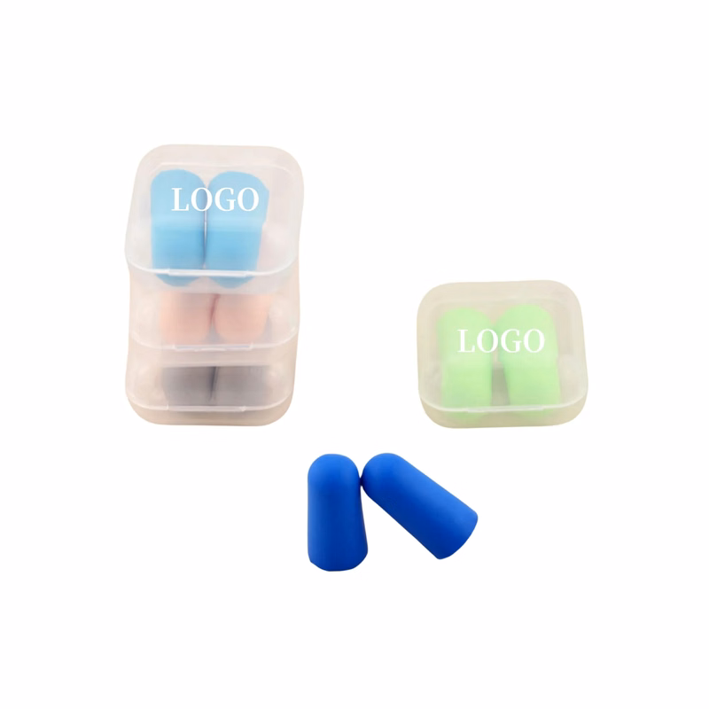 Custom Soft Foam Hearing Protection Earplugs with Case