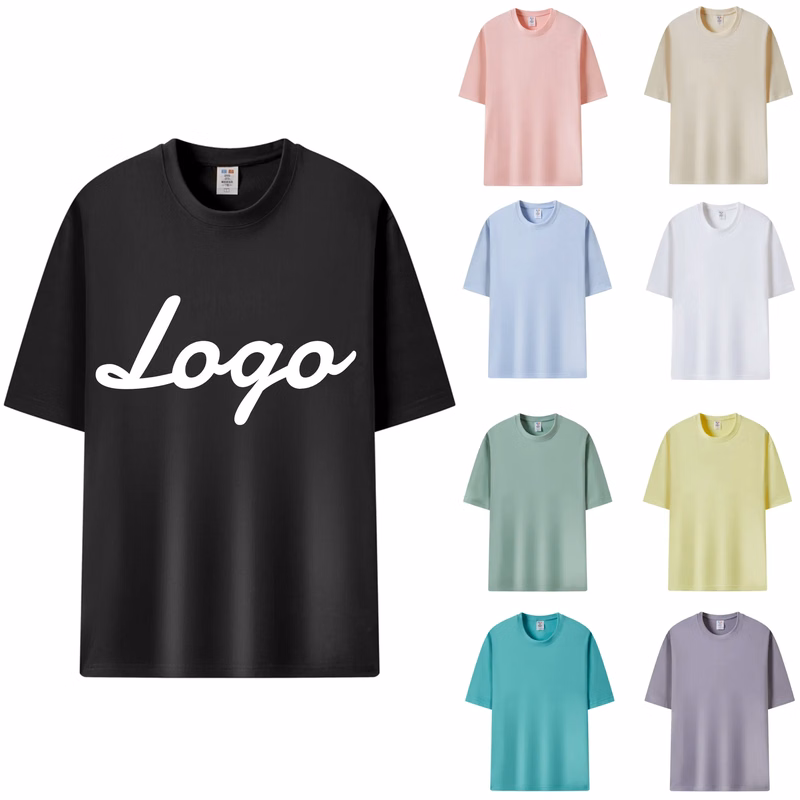 Casual Round Neck Colorful Printed Tshirt