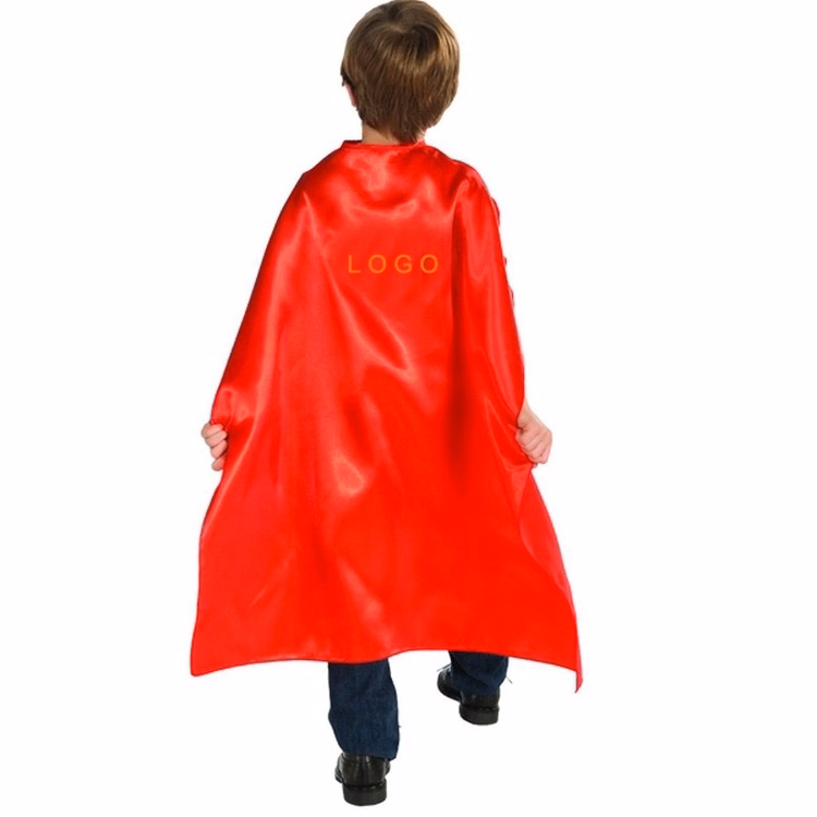 Red Child Super Hero Cape