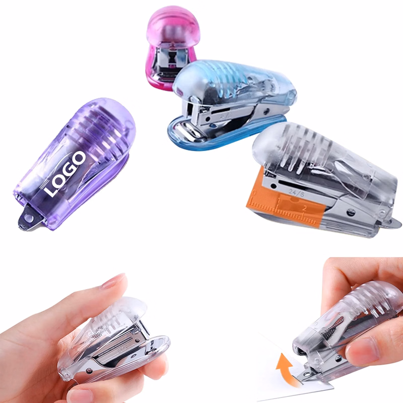 MOQ 100PCS Transparent Mini Stapler