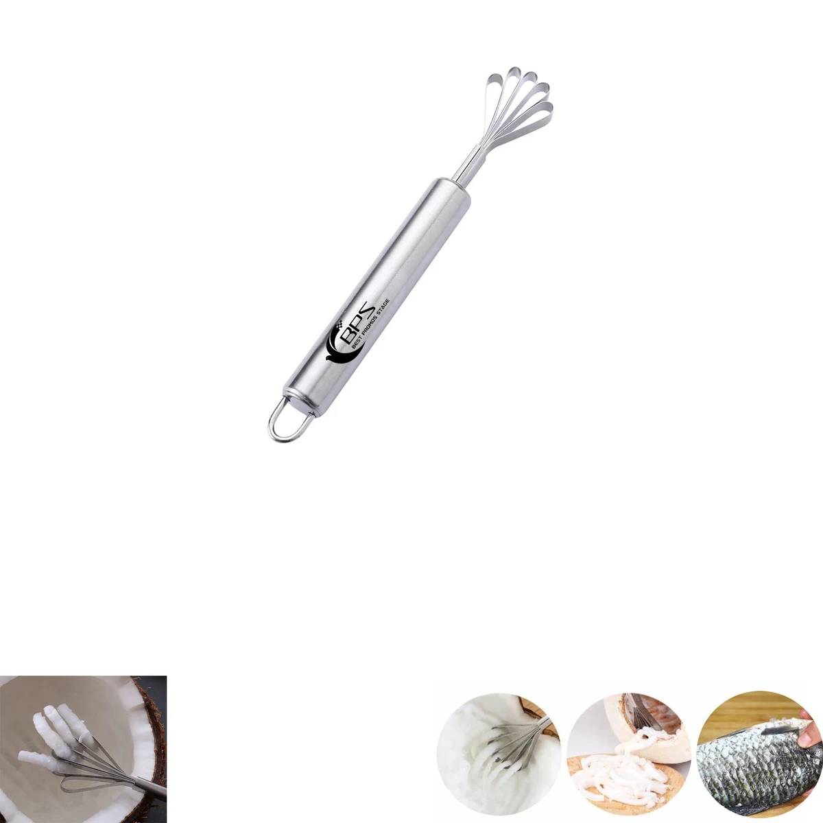 Stainless Steel Coconut Meat Removal Knife 1