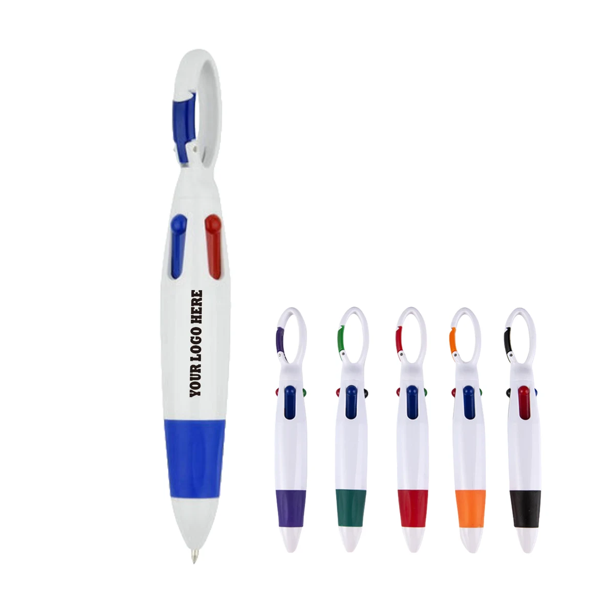 4-in-1 Ballpoint Pen with Buckle MOQ50 1