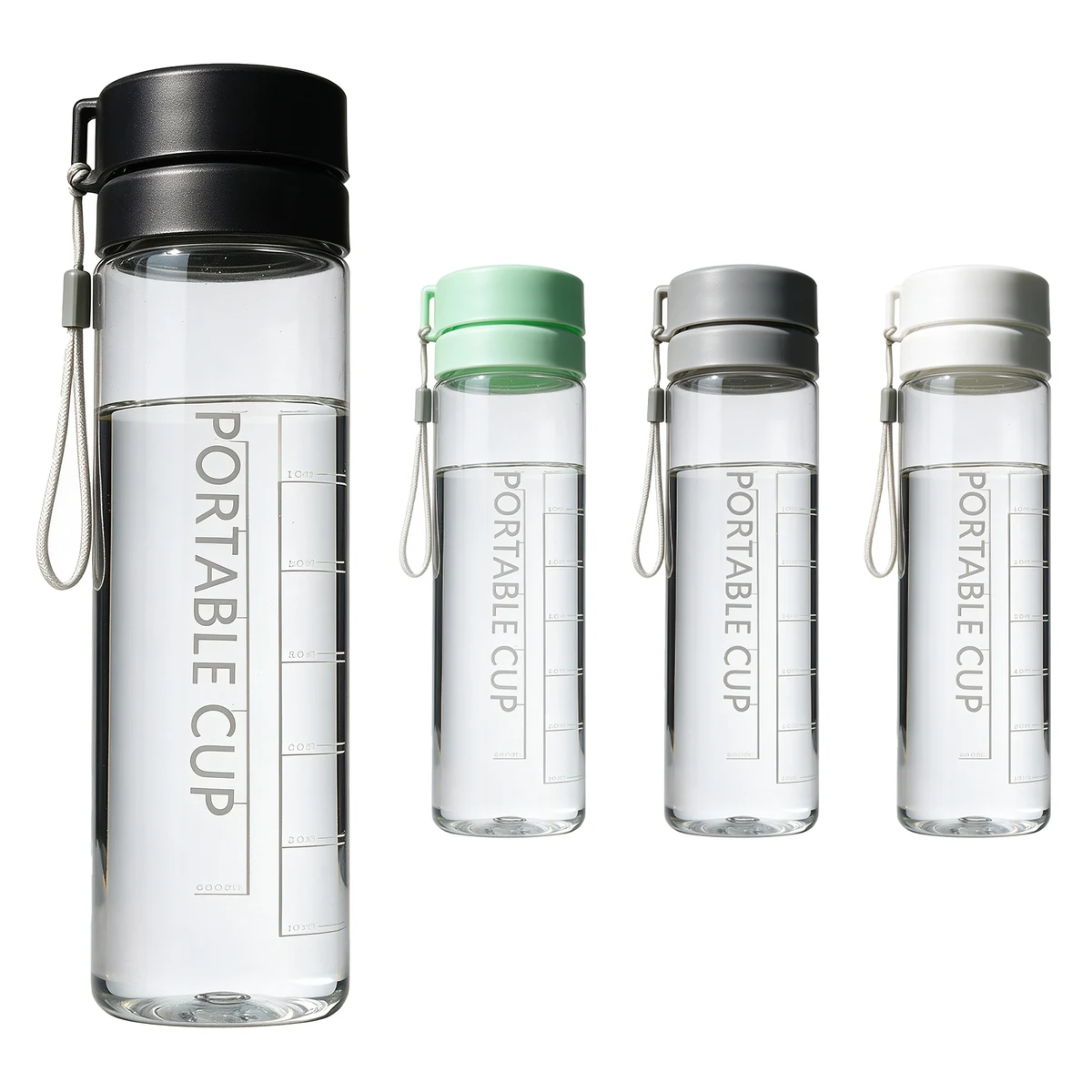 Transparent Portable Outdoor Sports Water Bottle 1