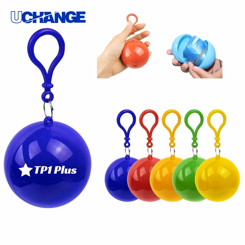 Portable Poncho Raincoat Ball for Travel