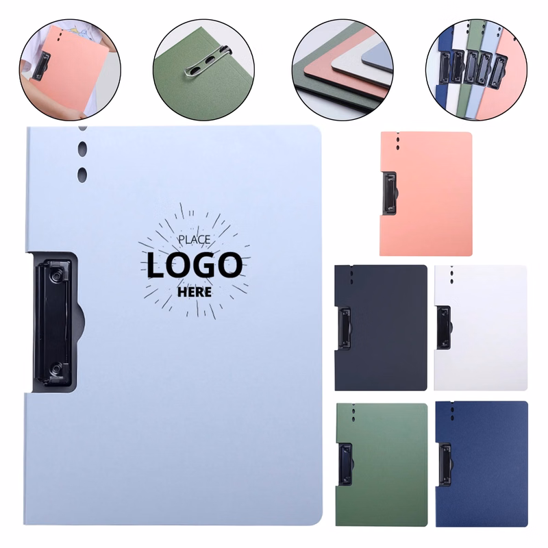 A4 Clipboards Folding Document Folder With Metal Clip