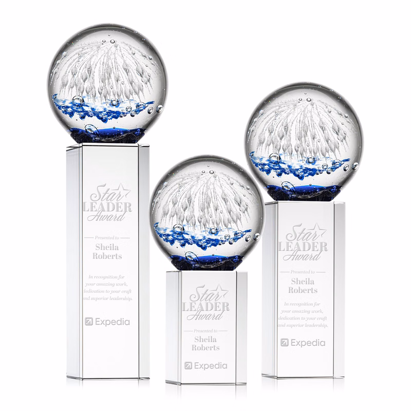 Starburst Award on Dakota Base - Clear
