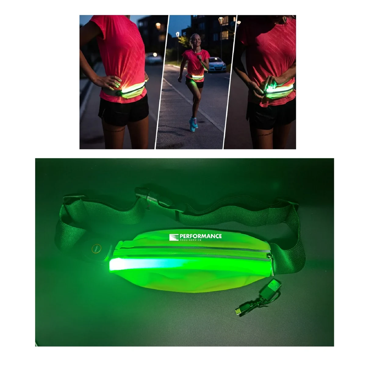 Light Up Chargeable Fanny Pack 1