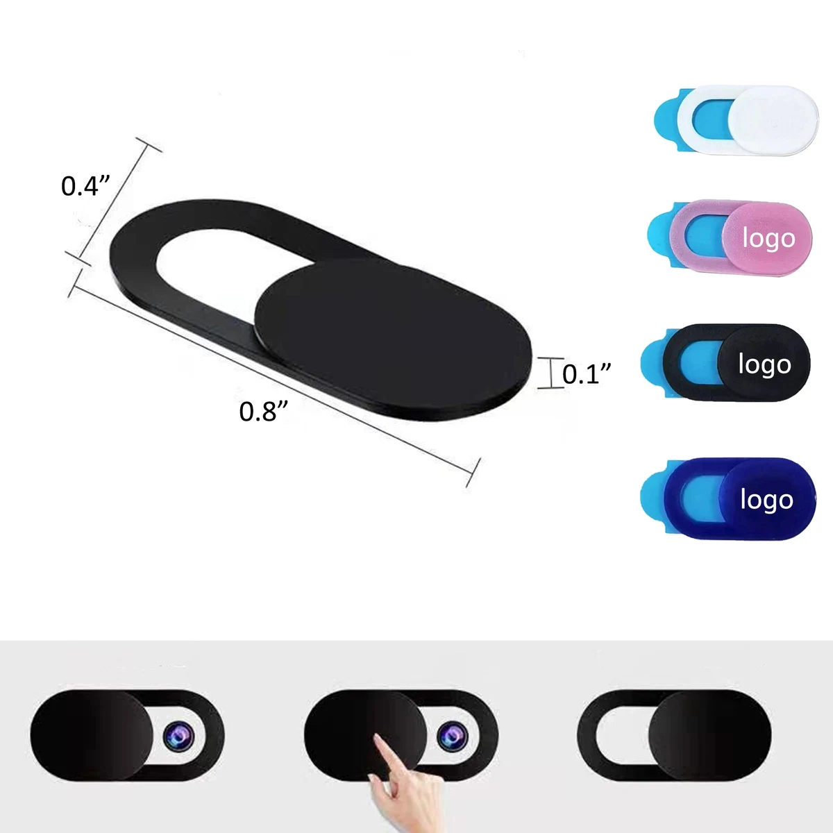 Ultra-thin Webcam Cover Slide MOQ100 1