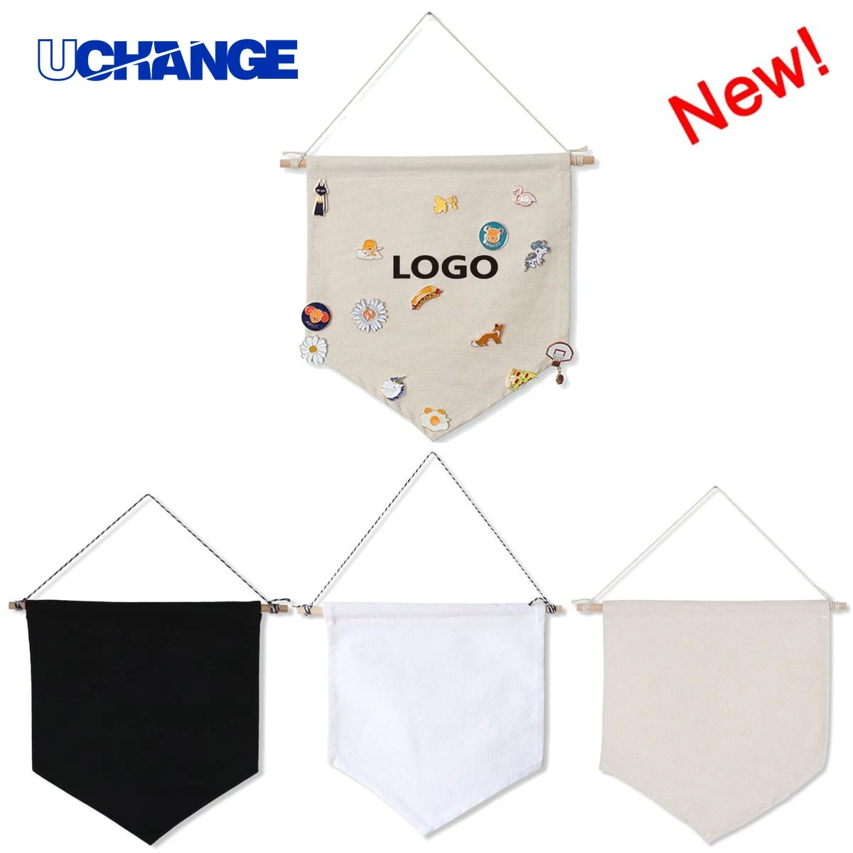 Badge Storage Cloth Pouch 1