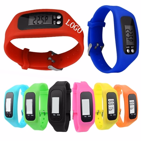 Silicone Wristband Pedometer