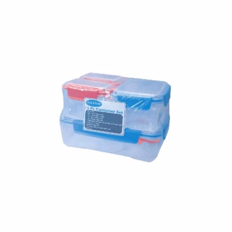 Click & Lock 12-Pc. Container Sets