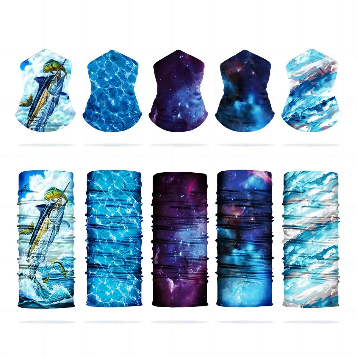 Full Color Mask Bandanas Cooling Riding Face Cover 1