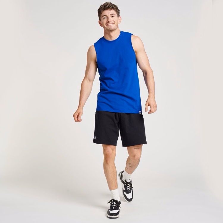 RUSSELL ATHLETIC DRI-POWER® CVC Performance Unisex Muscle T-Shirt