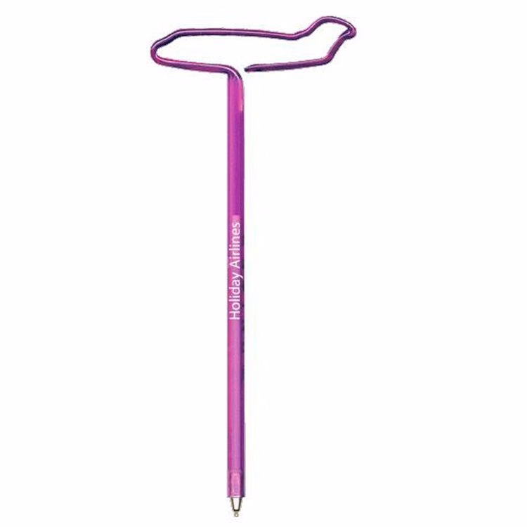 Airplane Jumbo Jet Inkbend Standard, Bent Pen