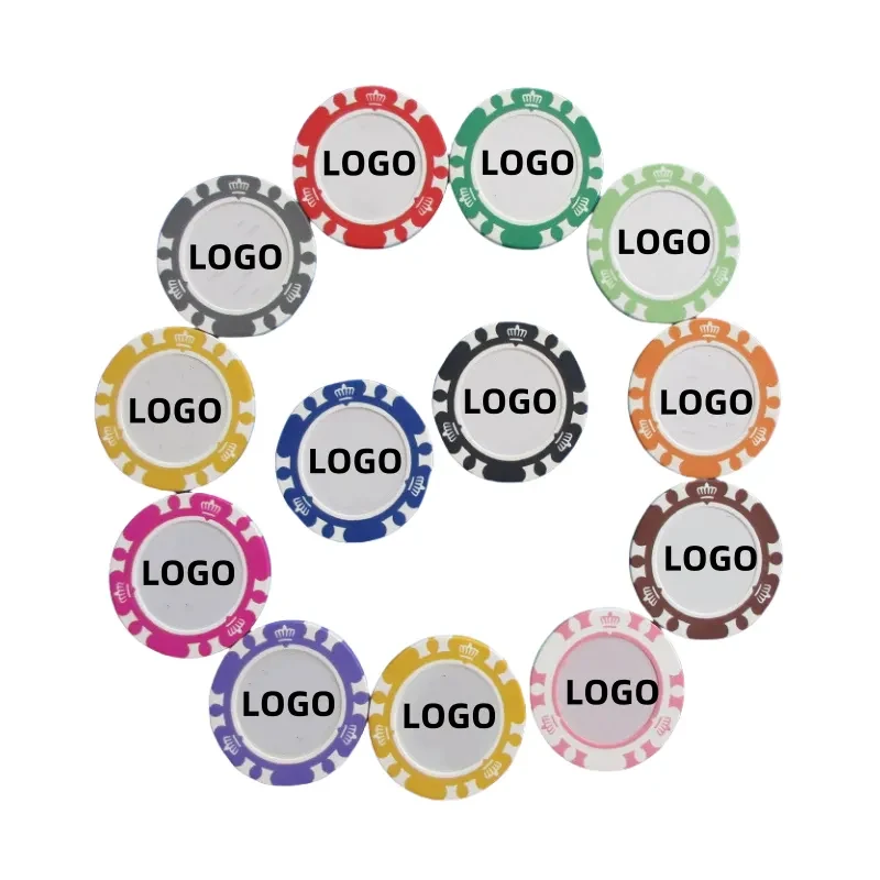 Striped Dice Poker Chips 1