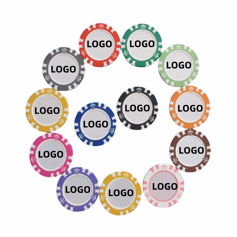 Striped Dice Poker Chips