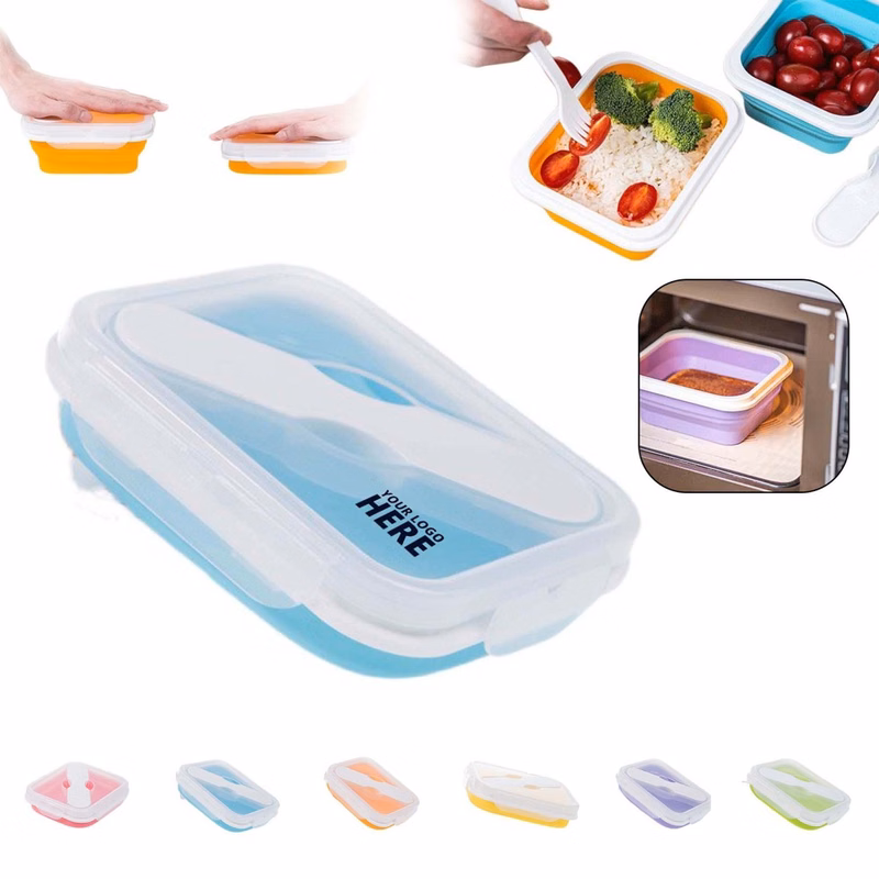 Collapsible Silicone Food Storage Container