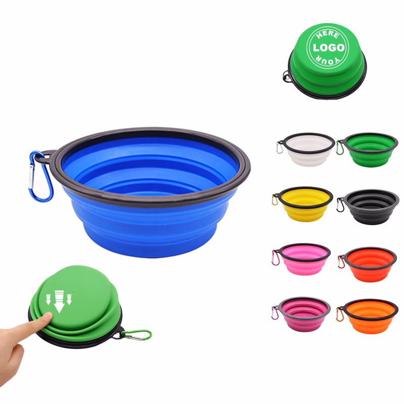Portable Silicone Pet Travel Bowl