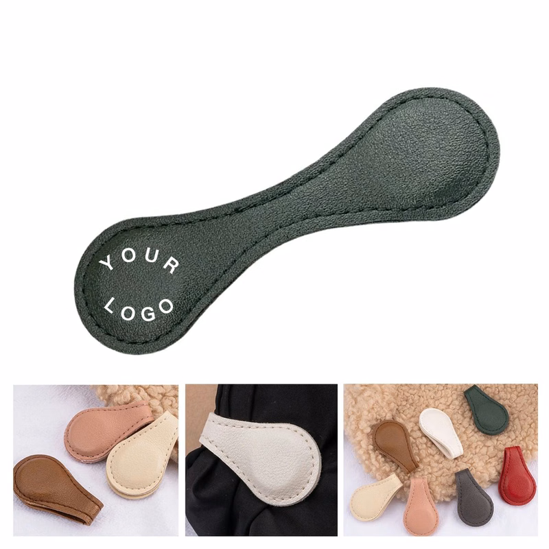 PU Leather Magnetic Bookmark for Books and Journals