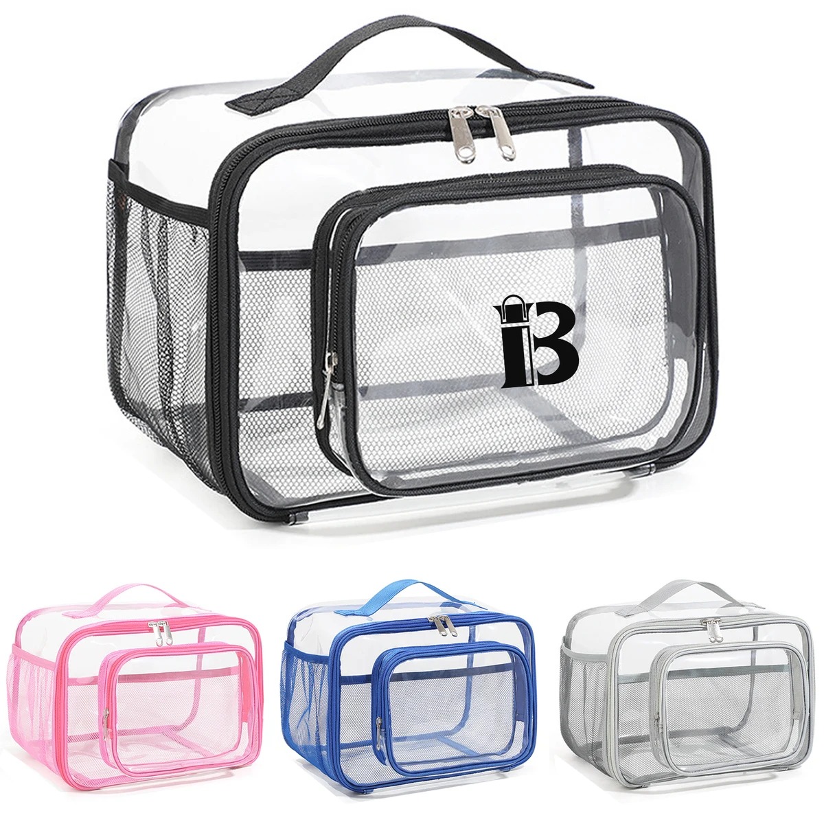 PVC Clear Large Capacity Tote Storage Bag 1