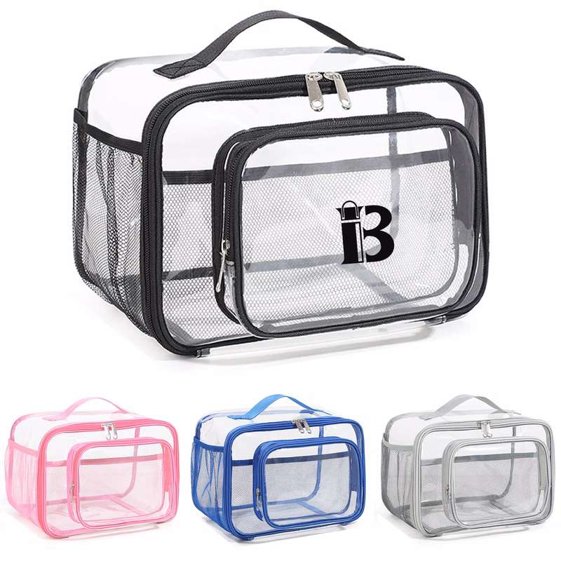 PVC Clear Large Capacity Tote Storage Bag