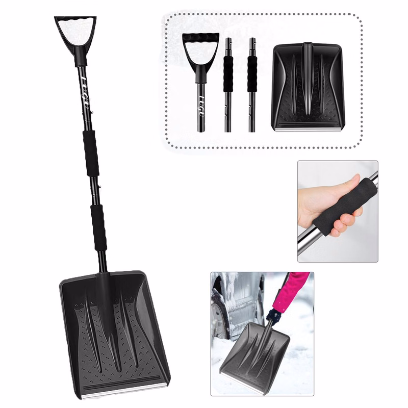 Stainless Steel Detachable Snow Shovel