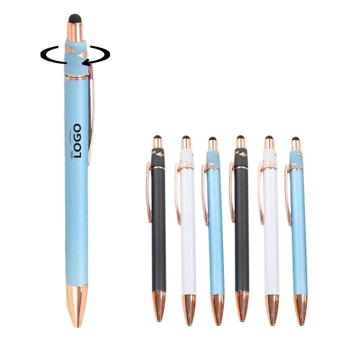 Metal Fidget Spinner Pen Creative Writing Tool 1
