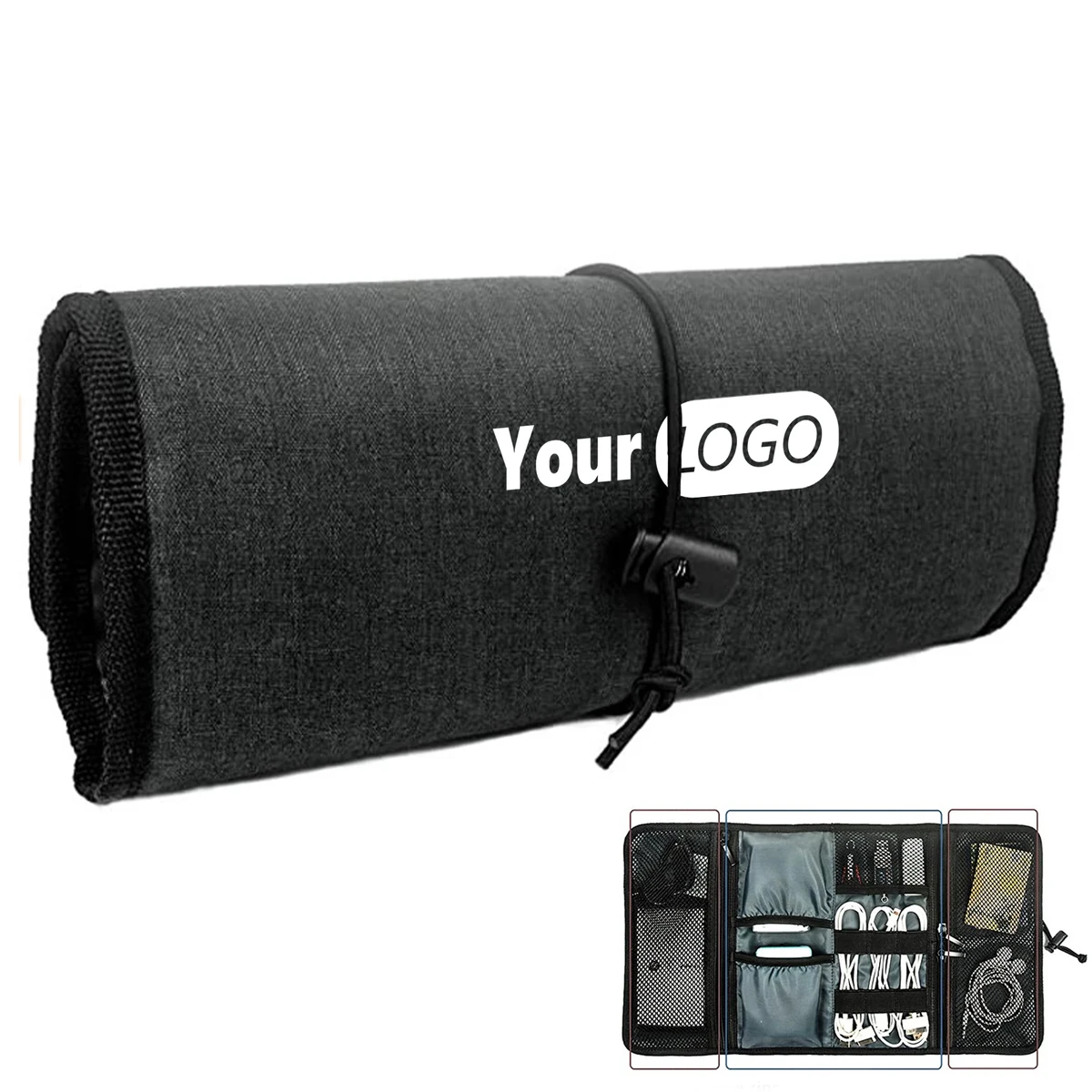 Travel Gear Organizer Electronics Accessories Bag 1