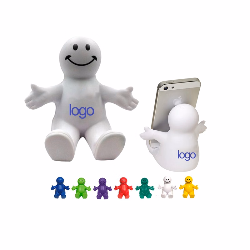 Foam Happy Doll Mobile Device Holder
