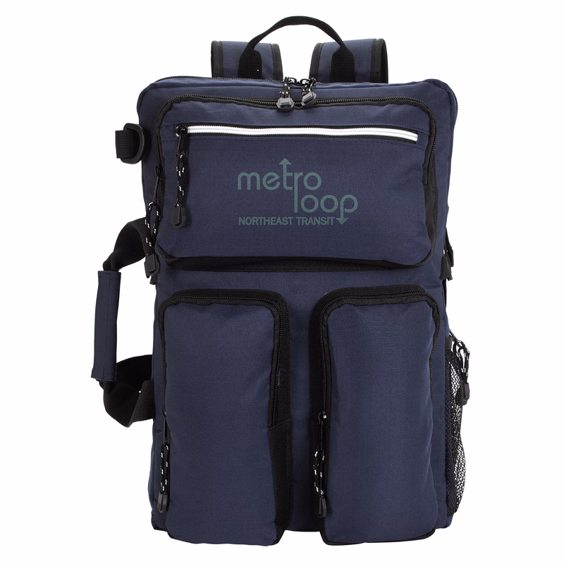 Atchison® RPET Ripstop Briefcase Backpack