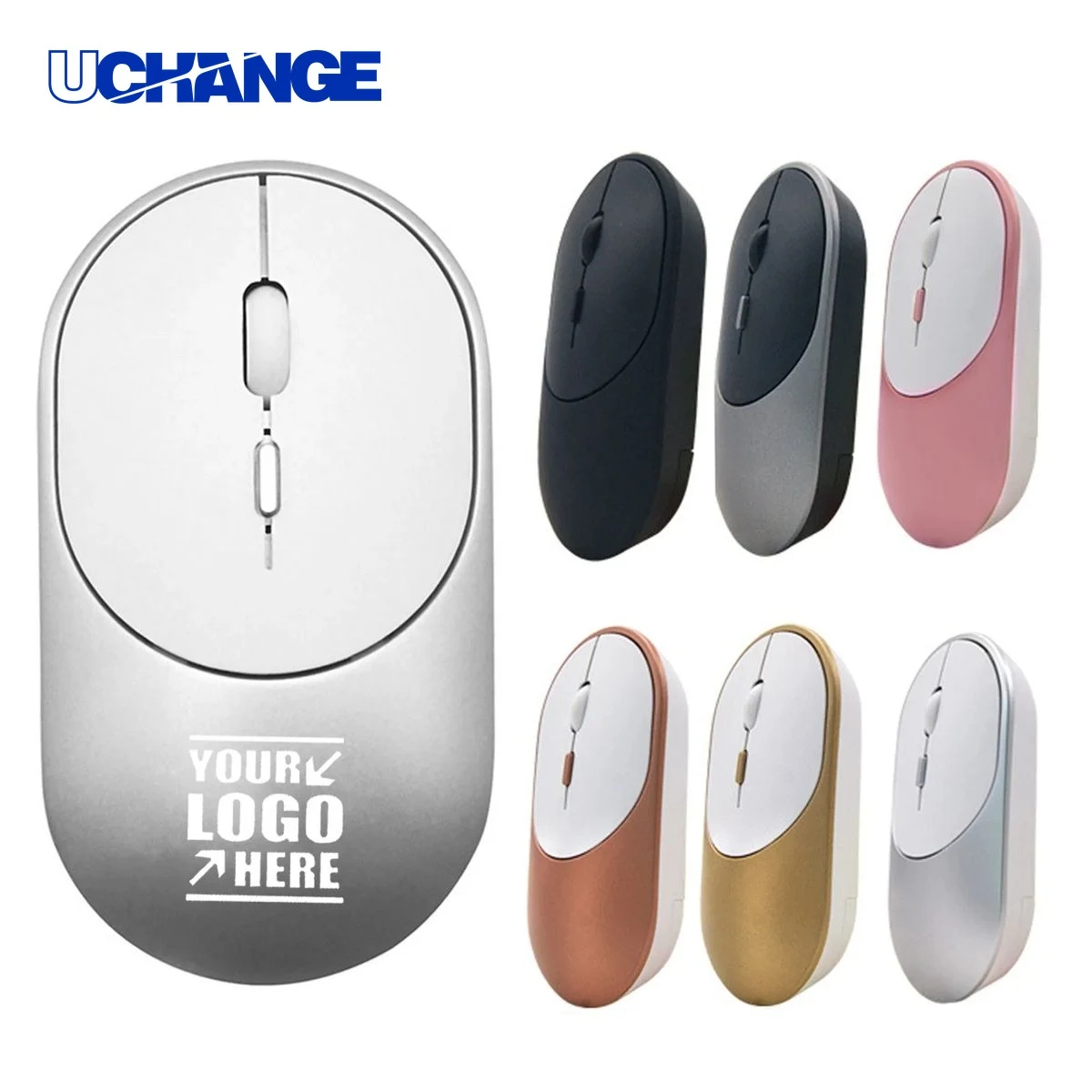 Rechargeable Dual Mode Wireless Link Mouse Device 1