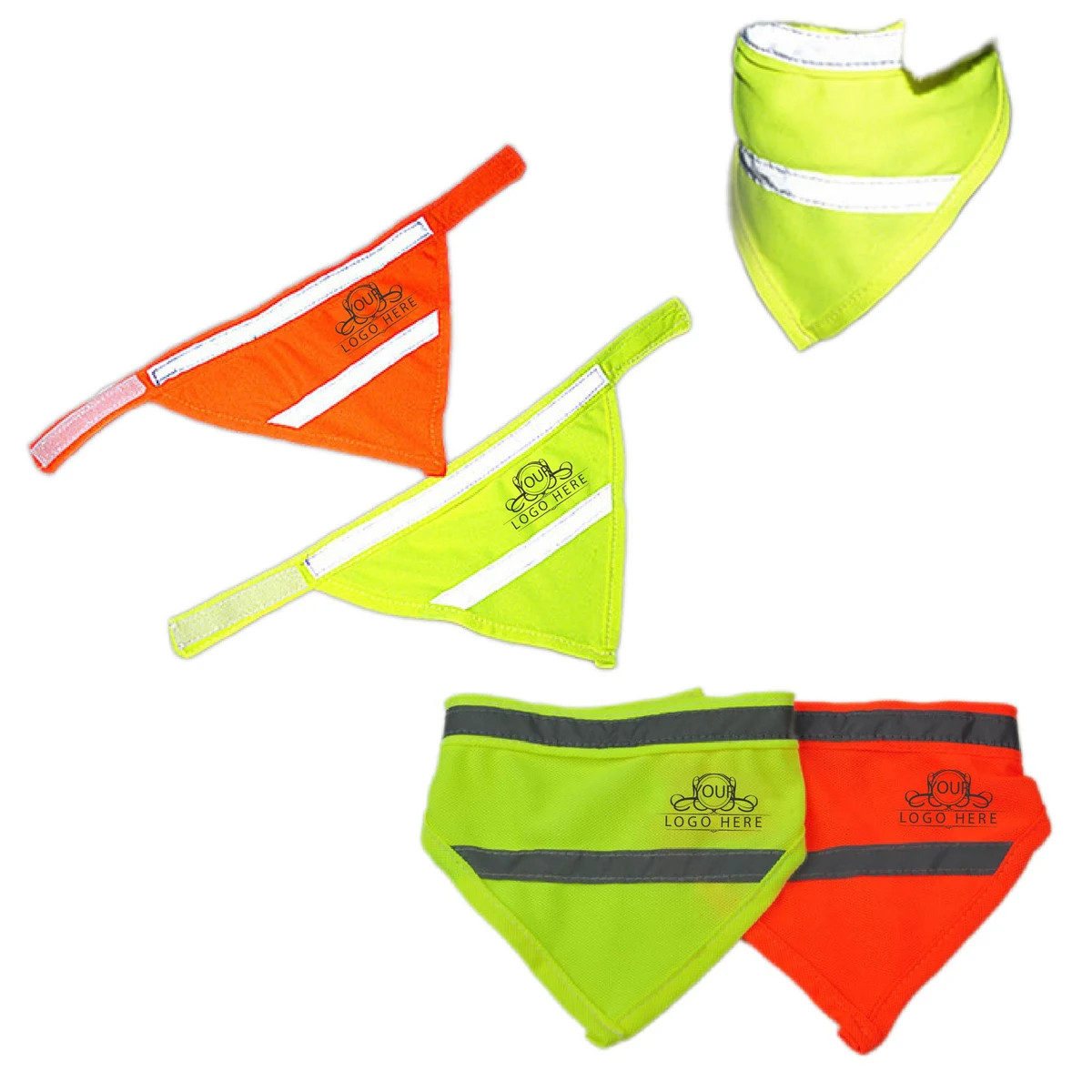 Reflective Pet Collar Bandana 1
