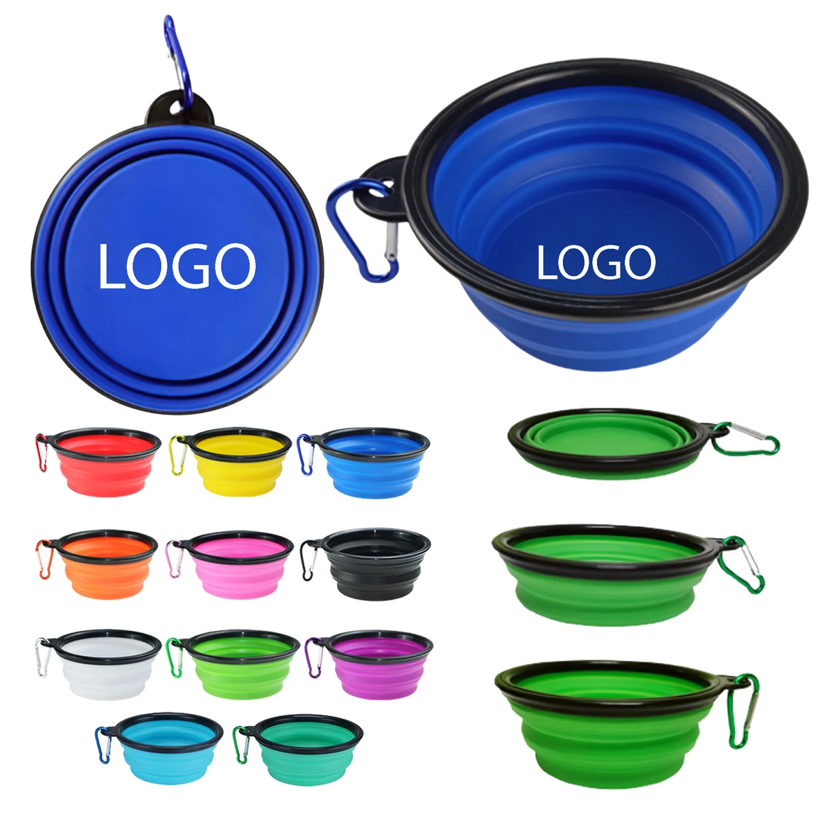 Flexible Durable Collapsible Pet Bowl 1