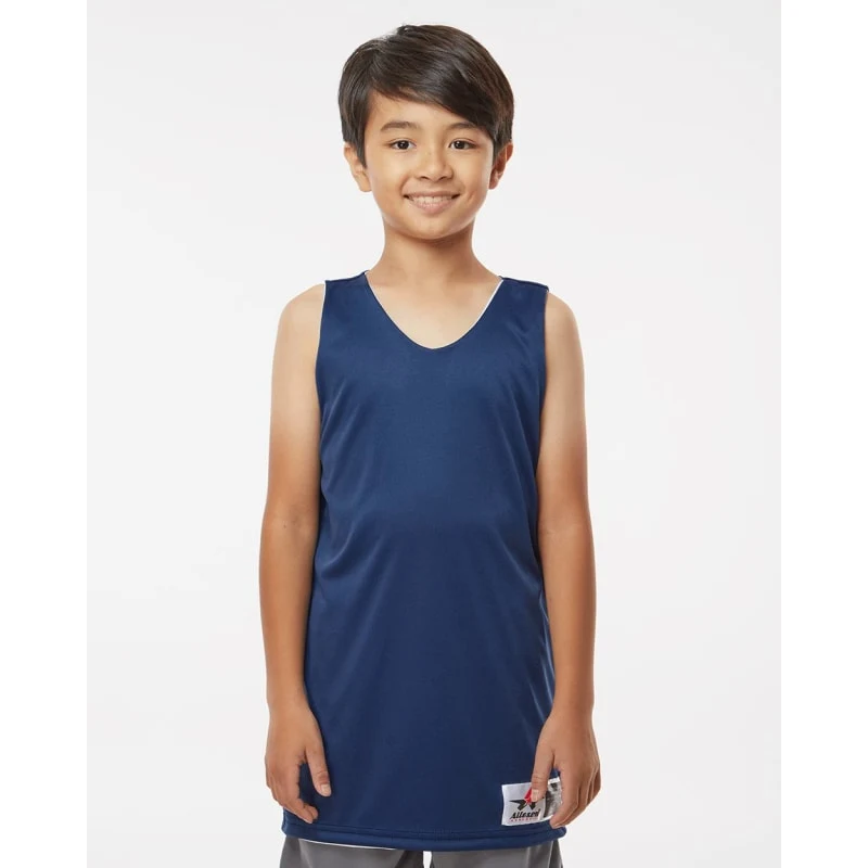 Alleson Athletic Youth Reversible Tank - 506CRY 1
