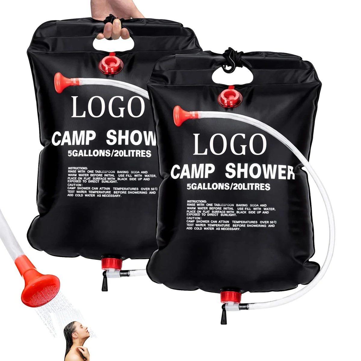 20L Solar Camping Shower Bag 1
