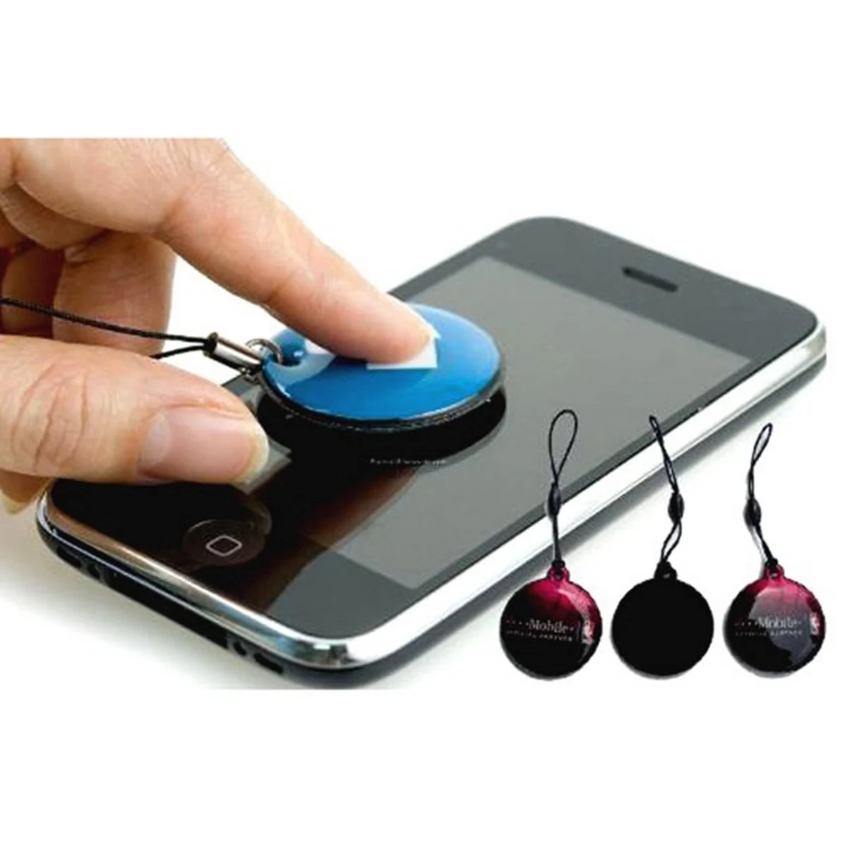 Custom shape Cell Phone & Computer Screen Cleaner Keychain 1