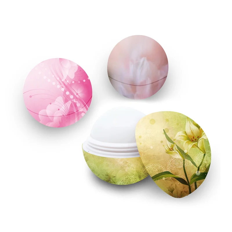 Full Color Round Lip Balm 1