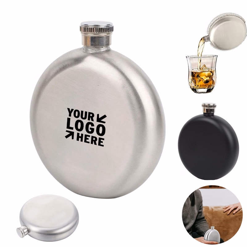 Stainless Circle Flagon