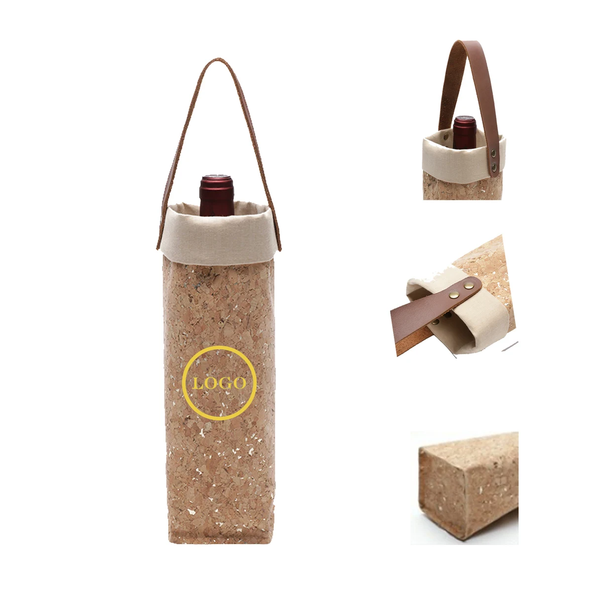 Cork Wine Gift Bag 1